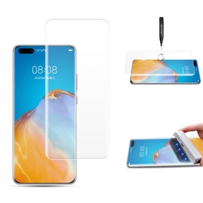 Huawei P40 Pro „Mocolo“ UV Light Irradiation Tempered Glass dzidrs ekrāna aizsargstikls | Vacins.lv
