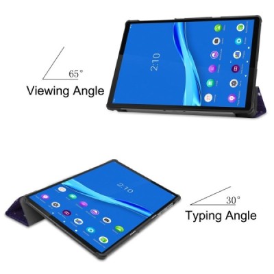 Lenovo Tab M10 Plus 10.3" (TB-X606F) atvēramais „Cosmo“ krāsains, maciņš | Vacins.lv