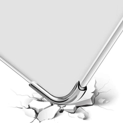 Apple iPad Pro 11 (2021 / 2020 / 2018 / Air 4 2020) pastiprinātas aizsardzības cieta silikona (TPU) dzidrs apvalks | Vacins.lv