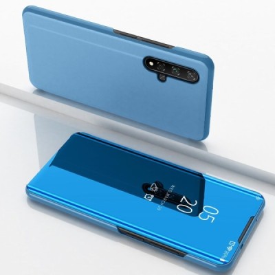 Huawei Nova 5T (Honor 20) открываемый синий пластиковый чехол-книжка | Vacins.lv