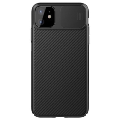 Apple iPhone 11 „Nillkin“ CamShield чёрный чехол, задняя часть с защитой камеры | Vacins.lv