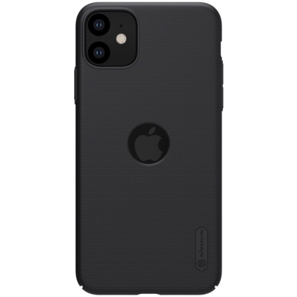„Nillkin“ Frosted Shield Logo apvalks - melns (iPhone 11)