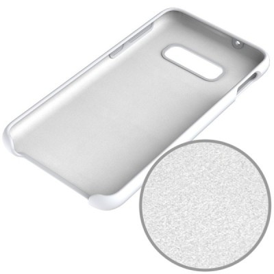 Samsung Galaxy S10e „Shell“ (TPU) твердый силиконовый чехол - белый | Vacins.lv