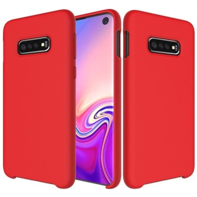 Samsung Galaxy S10e „Shell“ (TPU) твердый силиконовый чехол - красный | Vacins.lv