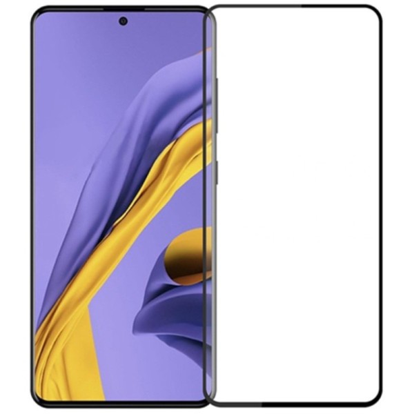 „Mocolo“ Tempered Glass защитное стекло экрана 0.26 мм - чёрный (Galaxy A71 / Note10 Lite)
