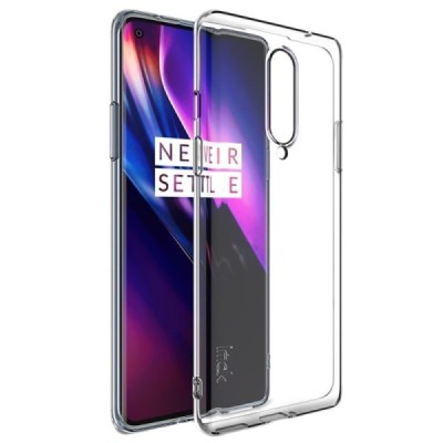 Твердый силиконовый чехол (TPU) для OnePlus 8 - прозрачный | Vacins.lv
