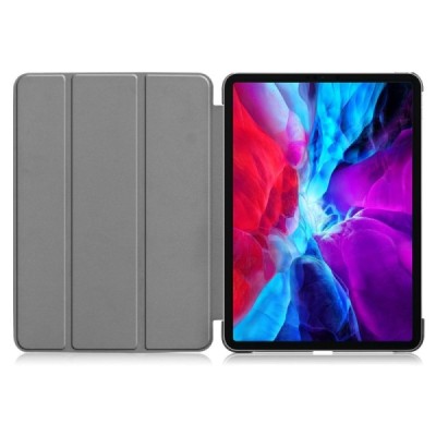 Apple iPad Pro 12.9 (2020, 4 поколение) красный кожаный чехол-книжка (складной) | Vacins.lv