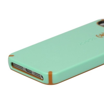 Žalias „Speck“ Candyshell tvirto silikono Apple iPhone SE (5, 5s) dėklas (dėkliukas) / Priedai.lt