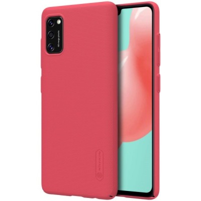 Samsung Galaxy A41 „Nillkin“ Frosted Shield красный пластиковый чехол | Vacins.lv