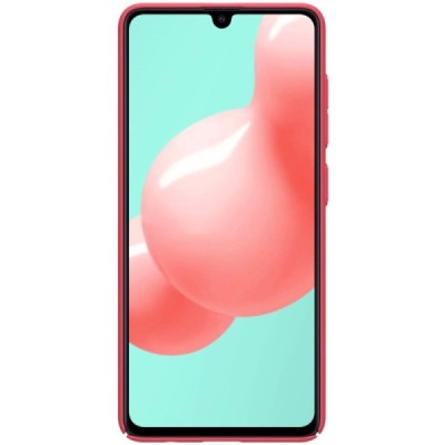 Samsung Galaxy A41 „Nillkin“ Frosted Shield красный пластиковый чехол | Vacins.lv
