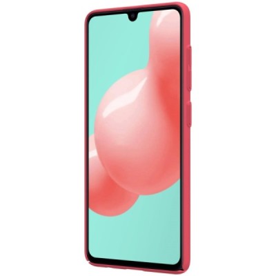 Samsung Galaxy A41 „Nillkin“ Frosted Shield красный пластиковый чехол | Vacins.lv