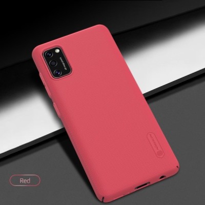 Samsung Galaxy A41 „Nillkin“ Frosted Shield красный пластиковый чехол | Vacins.lv