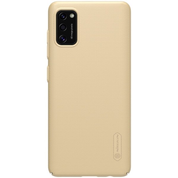 Чехол „Nillkin“ Frosted Shield – золотой (Galaxy A41)