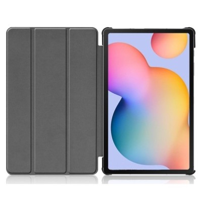 Samsung Galaxy Tab S6 Lite 10.4" (2022) синий кожаный чехол-книжка (складной) | Vacins.lv
