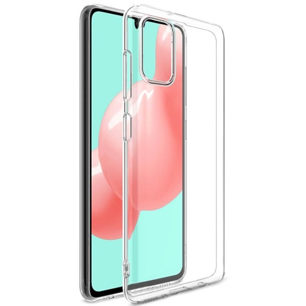 Cieta silikona (TPU) apvalks - dzidrs (Galaxy A41)