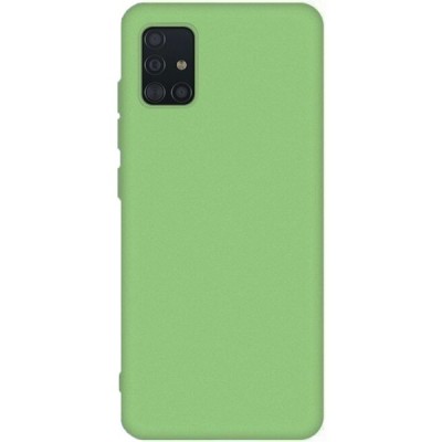 Samsung Galaxy A51 (A515) „Shell“ cieta silikona (TPU) zaļš apvalks, vaciņš | Vacins.lv