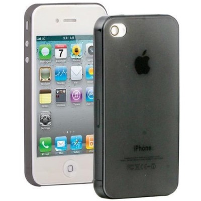Ploniausias pasaulyje juodas Apple iPhone 4S dėklas (dėkliukas) / Priedai.lt