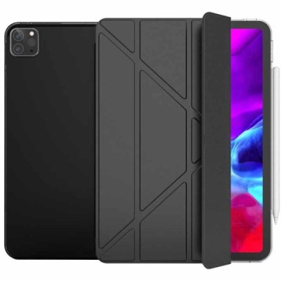 Klasisks atverams maciņš - melns (iPad Air 13 (2026-2024) / Pro 12.9 (2022-2020))