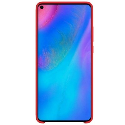 Huawei P30 Pro Shell cieta silikona (TPU) sarkans apvalks | vacins.lv