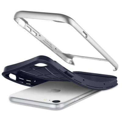 „Spigen“ Neo Hybrid Gunmetal усиленная защита синий чехол для Apple iPhone 7 / 8 / SE 2020 | Vacins.lv