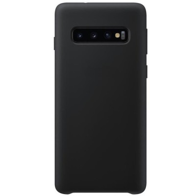 Samsung Galaxy S10 (G973) Shell (TPU) твердый силиконовый чехол - чёрный | Vacins.lv