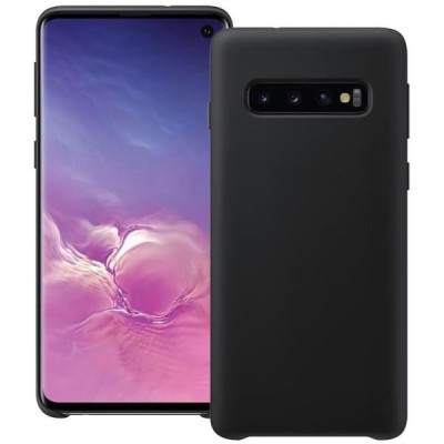 Samsung Galaxy S10 (G973) Shell (TPU) твердый силиконовый чехол - чёрный | Vacins.lv