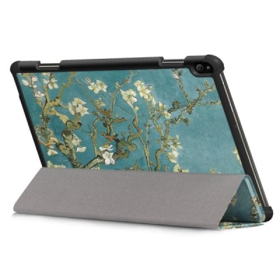 Lenovo Tab P10 (TB-X705F) „Sakura“ atvēramais krāsains maciņš | Vacins.lv