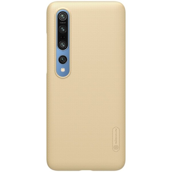 „Nillkin“ Frosted Shield apvalks - zelta (Mi 10 / 10 Pro)