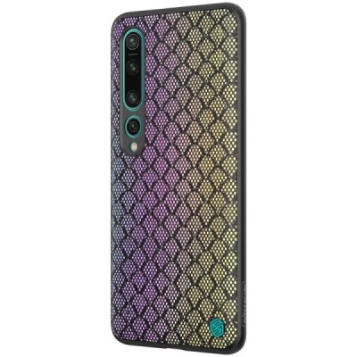 Xiaomi Mi 10 (10 Pro) „Nillkin“ Twinkle melns (krāsains) apvalks, vāciņš | Vacins.lv