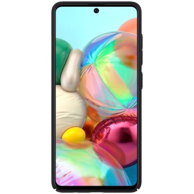 Samsung Galaxy A71 (A715) Nillkin CamShield melns apvalks | vacins.lv