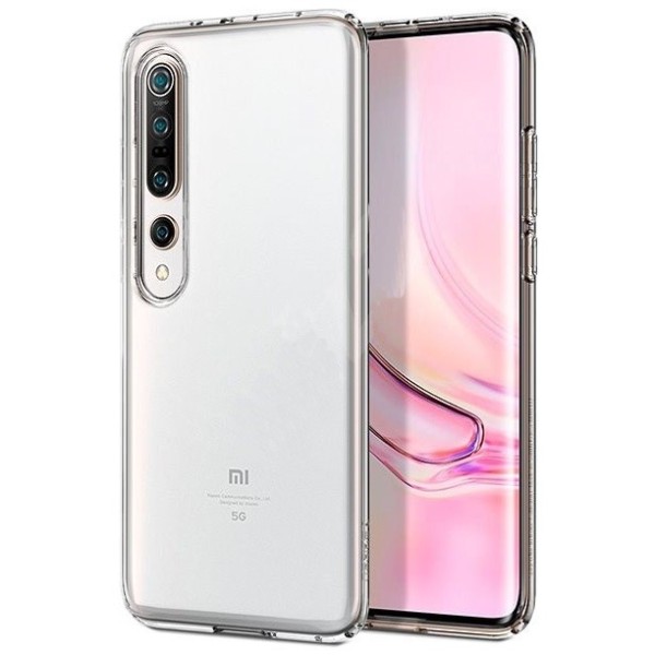 Cieta silikona (TPU) apvalks - dzidrs (Mi 10 / 10 Pro)