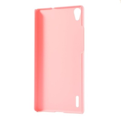 Huawei Ascend P7 plastikinis rožinis dėklas (nugarėlė) / Priedai.lt