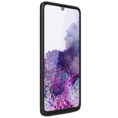 Samsung Galaxy A41 (A415F) „Carbon“ твердый силиконовый чехол (TPU) - черный | Vacins.lv