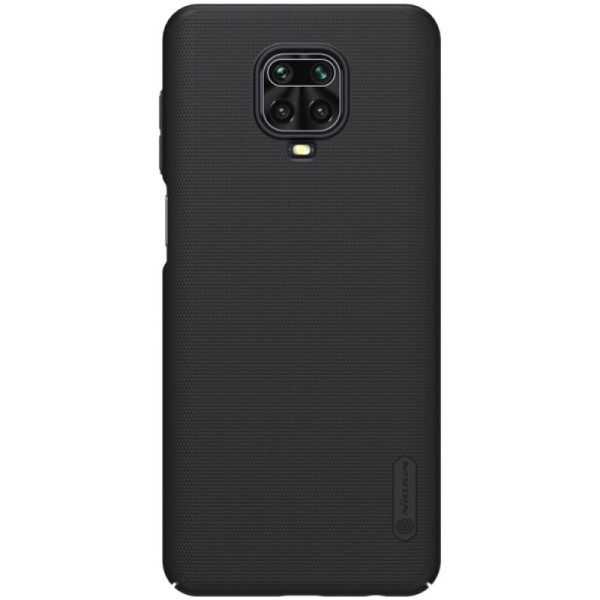 Чехол „Nillkin“ Frosted Shield – чёрный (Redmi Note 9 Pro)