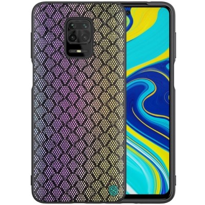 Xiaomi Redmi Note 9 Pro „Nillkin“ Twinkle melns (krāsains) apvalks, vāciņš | Vacins.lv