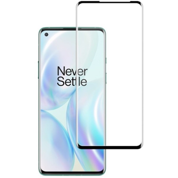 „Mocolo“ Tempered Glass защитное стекло экрана 0.26 мм - чёрный (OnePlus 8)