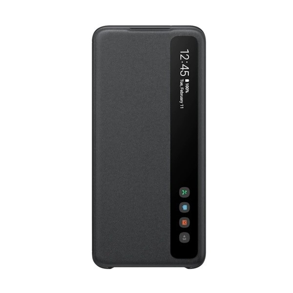 „Samsung“ Smart Led View Cover чехол-книжка – чёрный (Galaxy S20)
