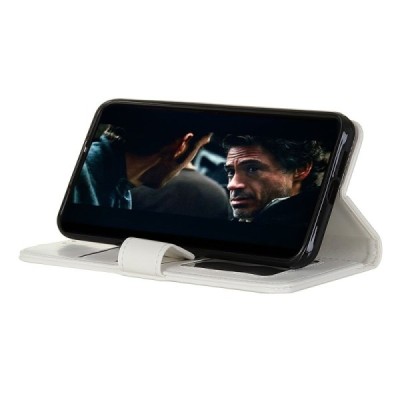 Xiaomi Poco F2 Pro открываемый белый кожаный чехол - книжка | Vacins.lv