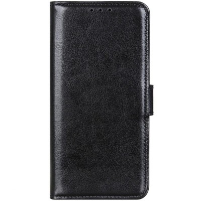 Huawei Y6p открываемый чёрный кожаный чехол - книжка | Vacins.lv