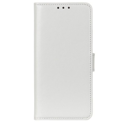 Huawei Y6p открываемый белый кожаный чехол - книжка | Vacins.lv