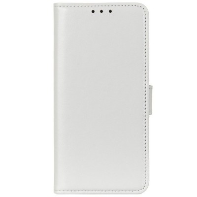 Huawei P40 Lite atvēramais ādas balts maciņš, grāmata (maks) | Vacins.lv