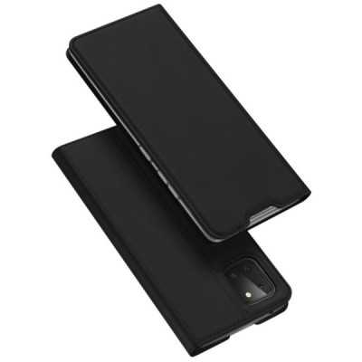 „Dux Ducis“ Skin серии Samsung Galaxy Note10 Lite (N770F) чёрный кожаный чехол-книжка | Vacins.lv