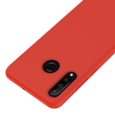 Huawei P30 Lite Shell (TPU) твердый силиконовый чехол - красный | Vacins.lv