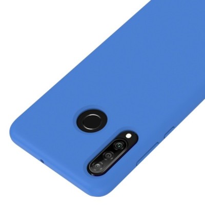 Huawei P30 Lite Shell (TPU) твердый силиконовый чехол - синий | Vacins.lv
