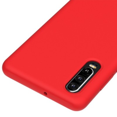 Huawei P30 Shell (TPU) твердый силиконовый чехол - красный | Vacins.lv