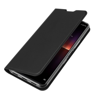 „Dux Ducis“ Skin серии Sony Xperia L4 чёрный кожаный чехол-книжка | Vacins.lv