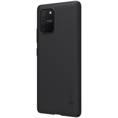 Samsung Galaxy S10 Lite (G970) Nillkin Frosted Shield черный пластиковый чехол | Vacins.lv