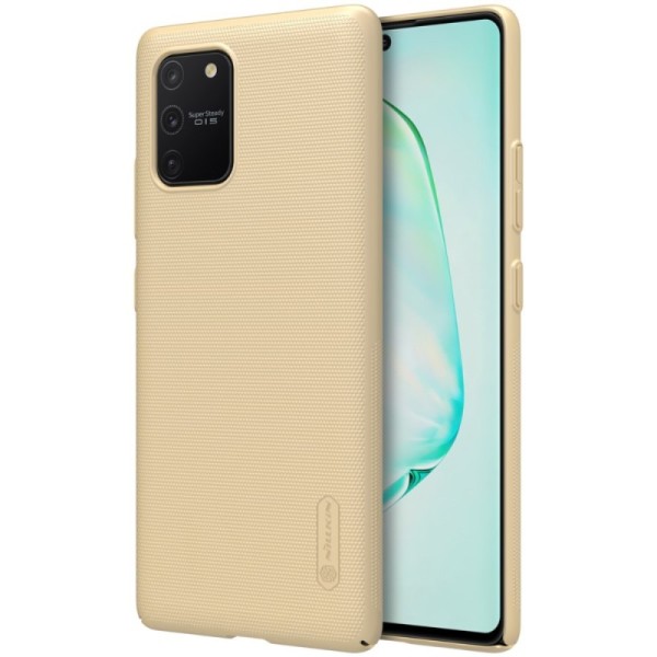 „Nillkin“ Frosted Shield apvalks - zelta (Galaxy S10 Lite)