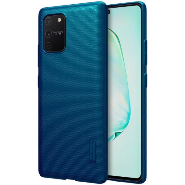 Чехол „Nillkin“ Frosted Shield – синий (Galaxy S10 Lite)