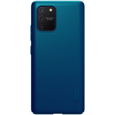 Samsung Galaxy S10 Lite (G970) Nillkin Frosted Shield синий пластиковый чехол | Vacins.lv